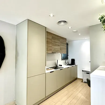 Modern Flat With Private Garden In Royal Banus Apartment