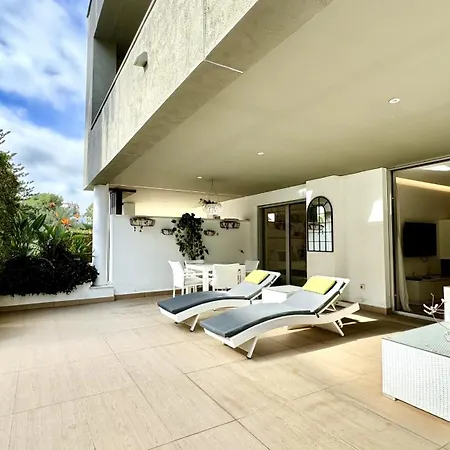 Modern Flat With Private Garden In Royal Banus * Marbella
