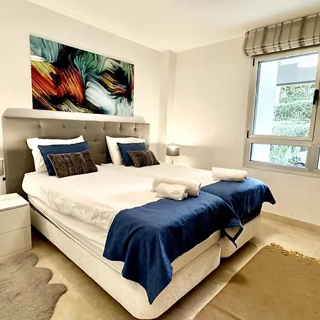 Modern Flat With Private Garden In Royal Banus Apartment Marbella